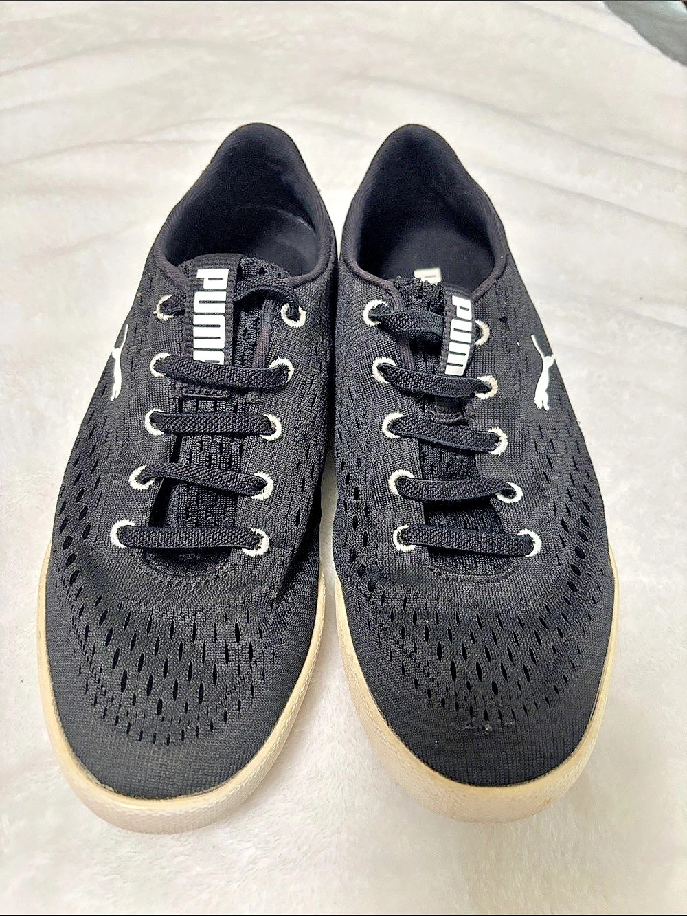 Puma Helsinki G Spikeless Golf Shoes Black Sneakers